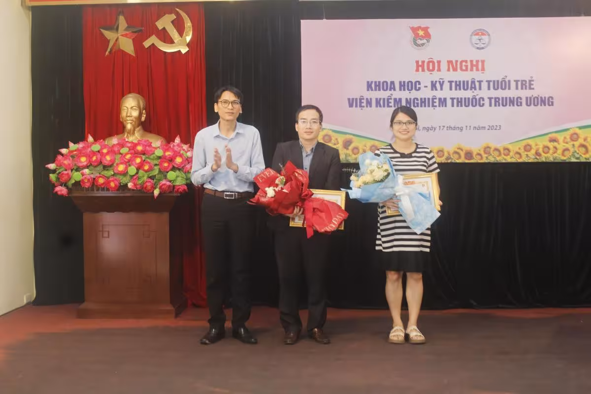 Hội nghị Khoa học - Kỹ thuật tuổi trẻ Viện Kiểm nghiệm thuốc Trung ương 2023