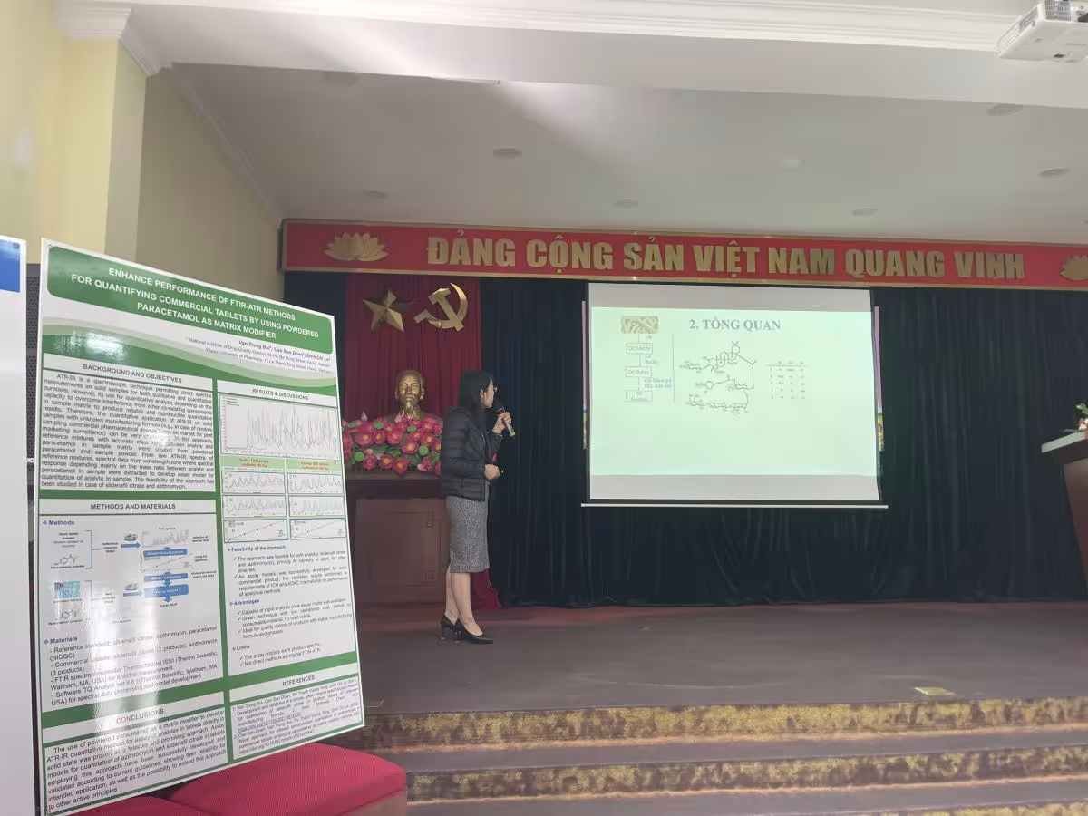Hội nghị Khoa học - Kỹ thuật tuổi trẻ Viện Kiểm nghiệm thuốc Trung ương 2023