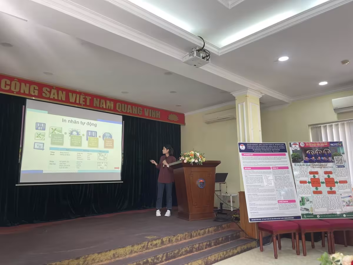 Hội nghị Khoa học - Kỹ thuật tuổi trẻ Viện Kiểm nghiệm thuốc Trung ương 2023