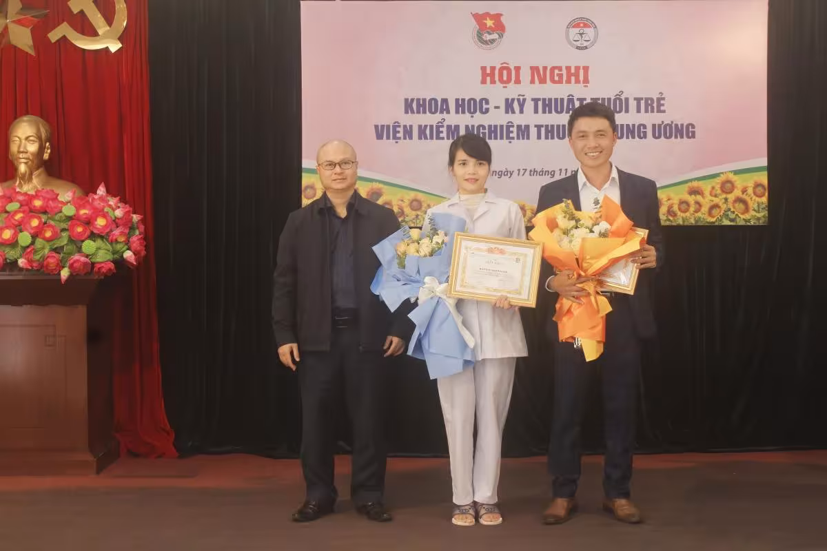 Hội nghị Khoa học - Kỹ thuật tuổi trẻ Viện Kiểm nghiệm thuốc Trung ương 2023