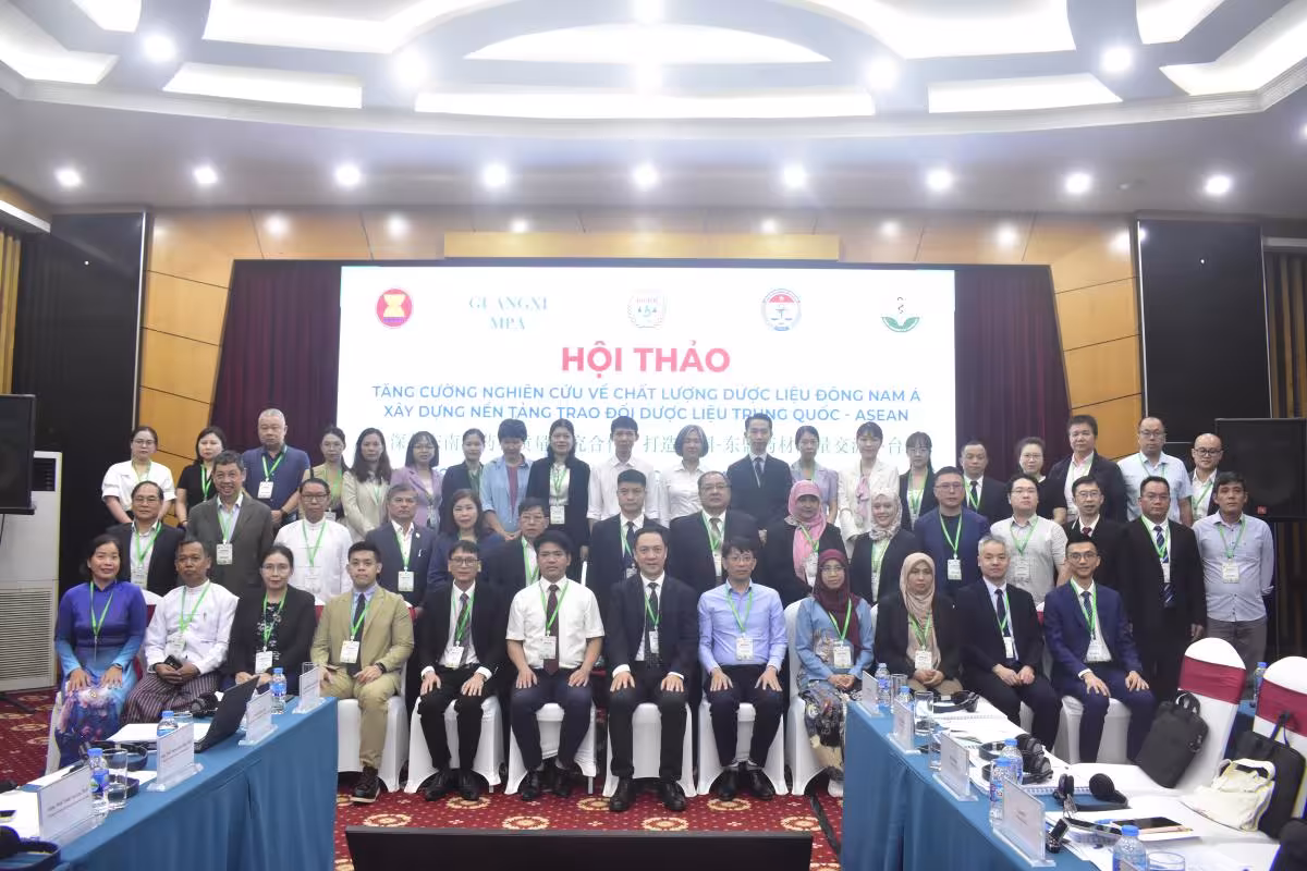 Hội thảo “Tăng cường nghiên cứu về chất lượng dược liệu Đông Nam Á – Xây dựng nền tảng trao đổi dược liệu Trung Quốc – ASEAN”