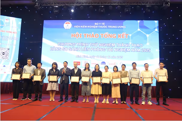 Hội thảo tổng kết Chương trình Thử nghiệm thành thạo bằng so sánh liên phòng thí nghiệm 2025